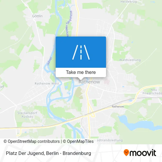 Карта Platz Der Jugend