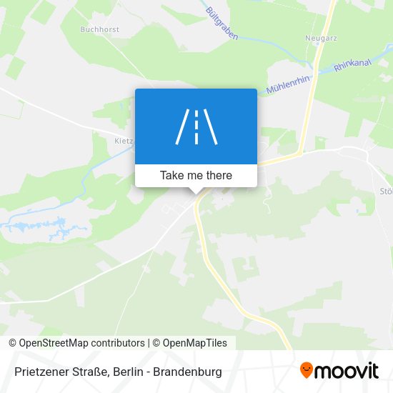 Prietzener Straße map