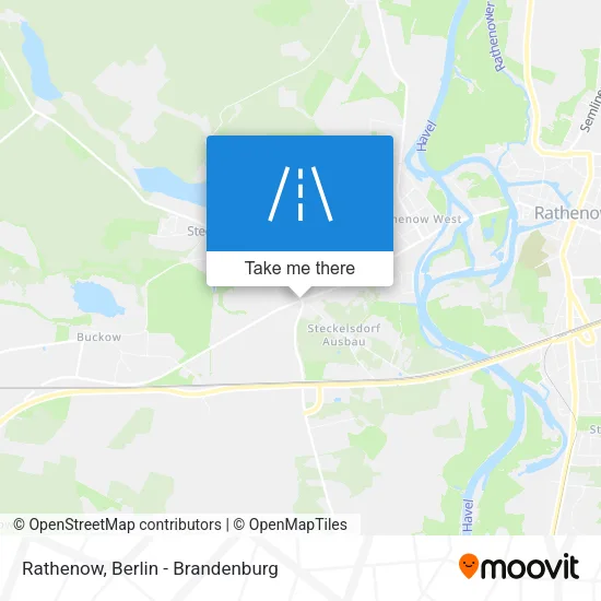 Карта Rathenow