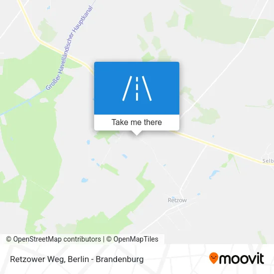 Retzower Weg map