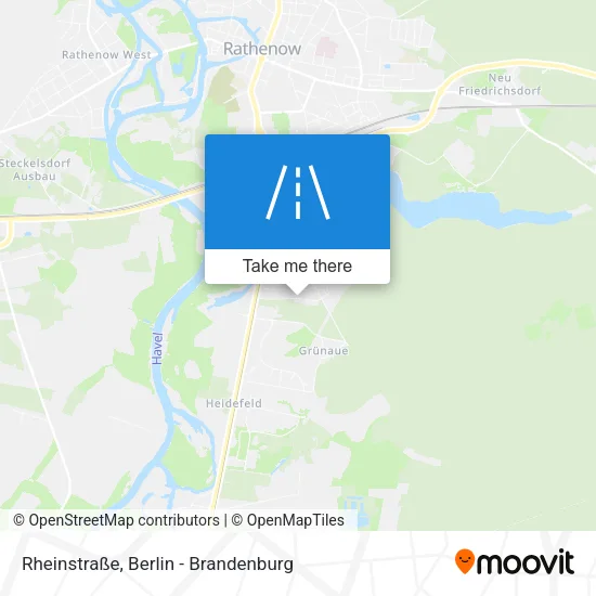 Rheinstraße map