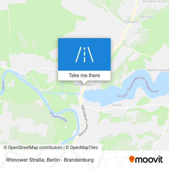 Rhinower Straße map