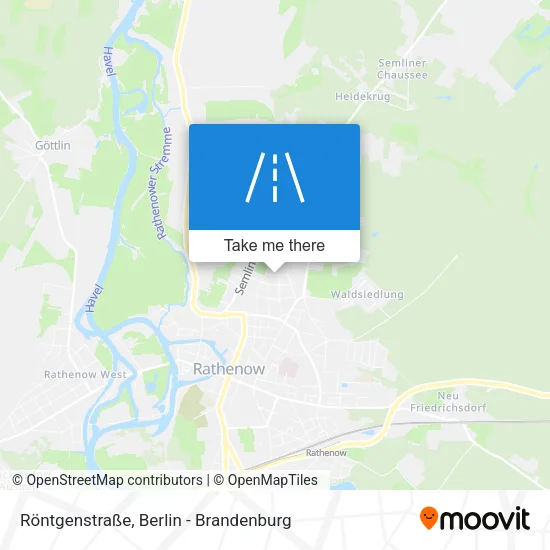 Карта Röntgenstraße
