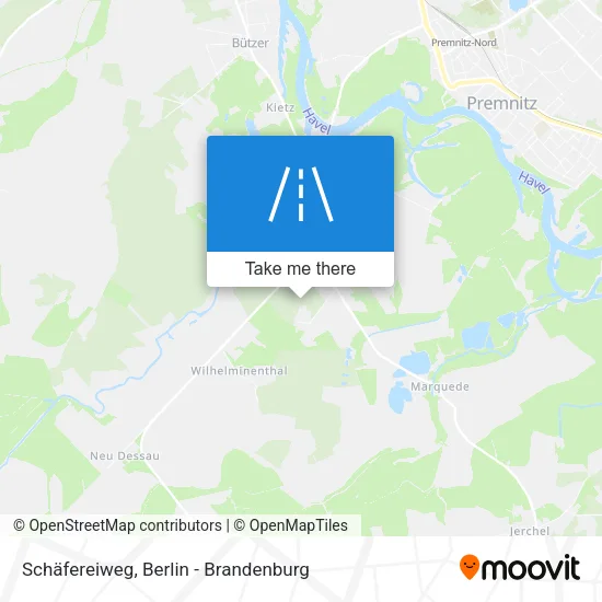 Карта Schäfereiweg