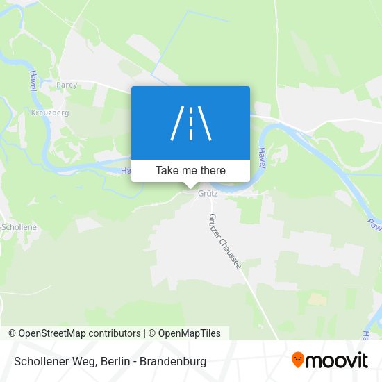 Schollener Weg map
