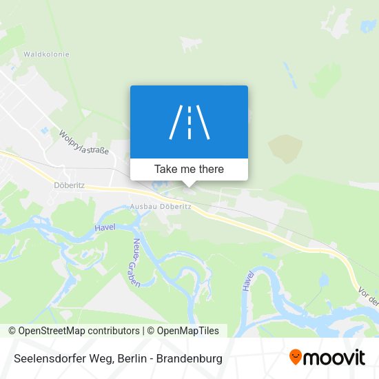 Seelensdorfer Weg map