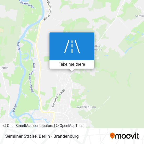 Semliner Straße map