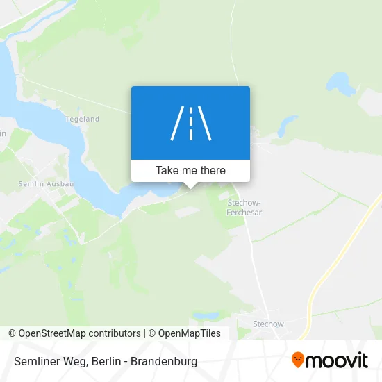 Карта Semliner Weg