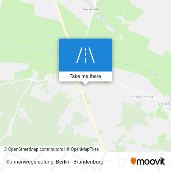 Sonnenwegsiedlung map