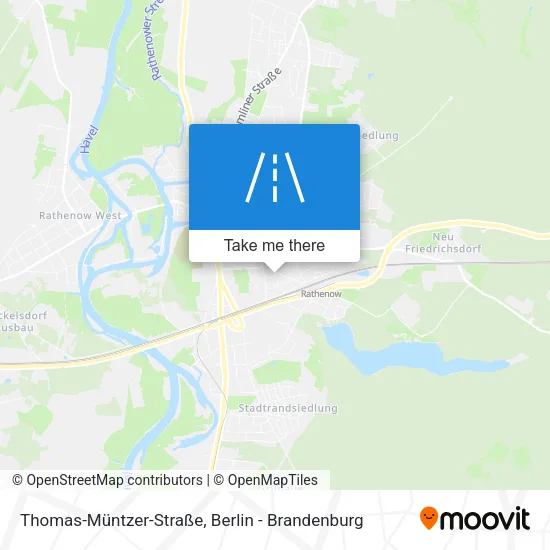 Карта Thomas-Müntzer-Straße