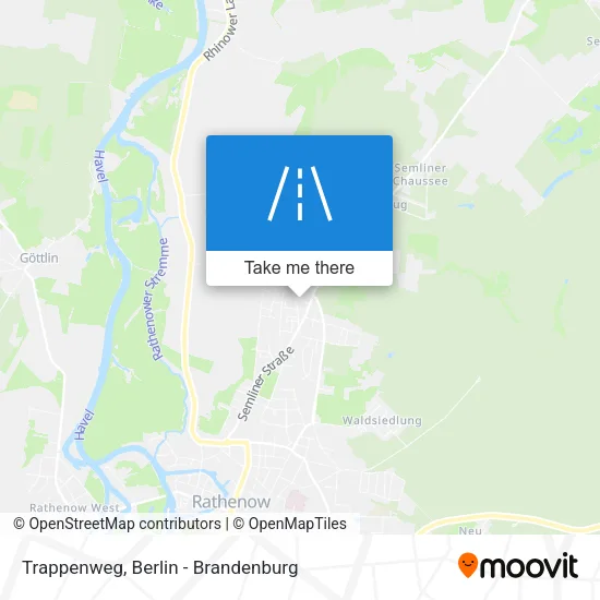 Карта Trappenweg