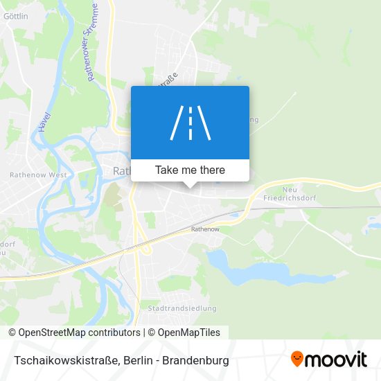 Tschaikowskistraße map