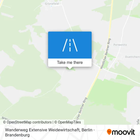 Wanderweg Extensive Weidewirtschaft map