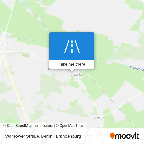 Warsower Straße map