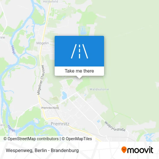 Карта Wespenweg