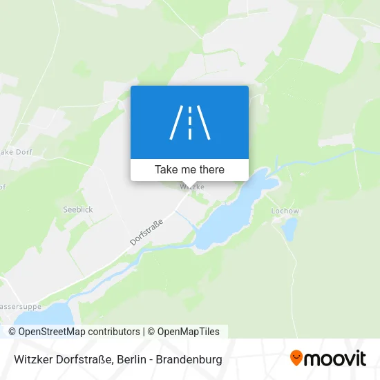 Карта Witzker Dorfstraße