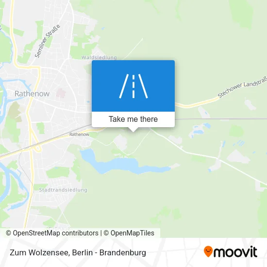 Карта Zum Wolzensee