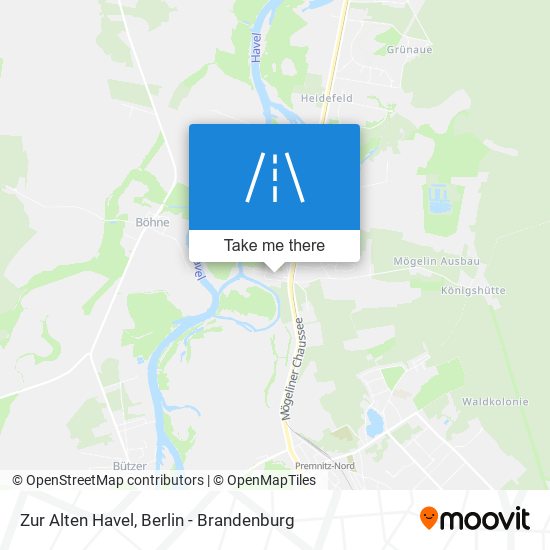 Zur Alten Havel map