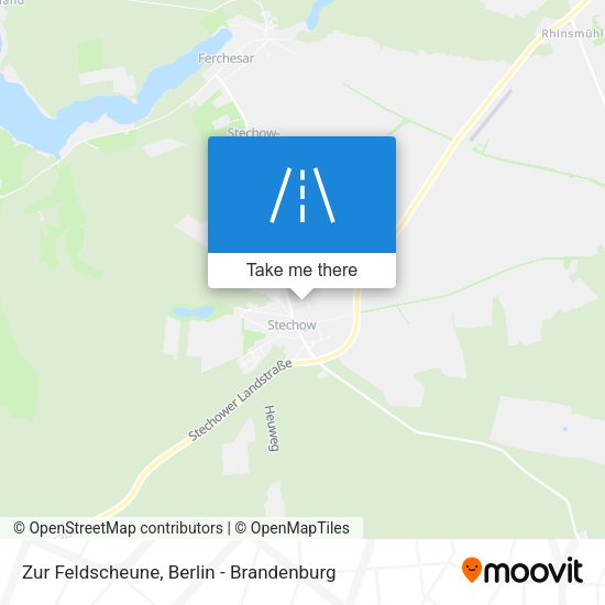 Zur Feldscheune map