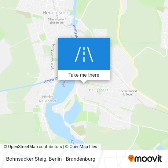 Карта Bohnsacker Steig