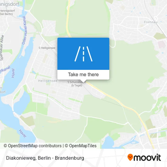 Карта Diakonieweg