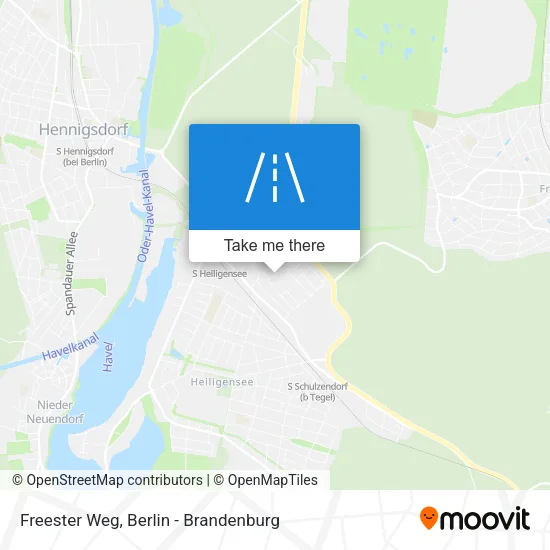 Карта Freester Weg