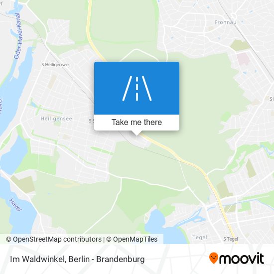 Im Waldwinkel map