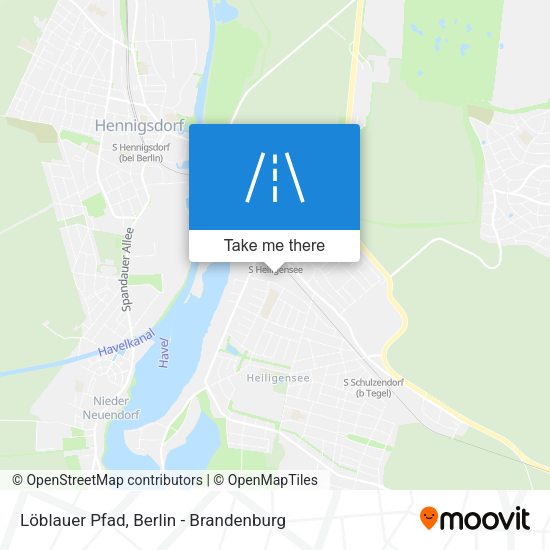 Löblauer Pfad map