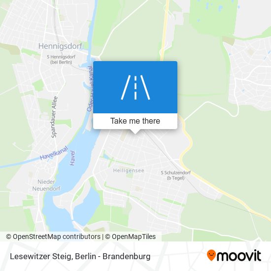 Карта Lesewitzer Steig