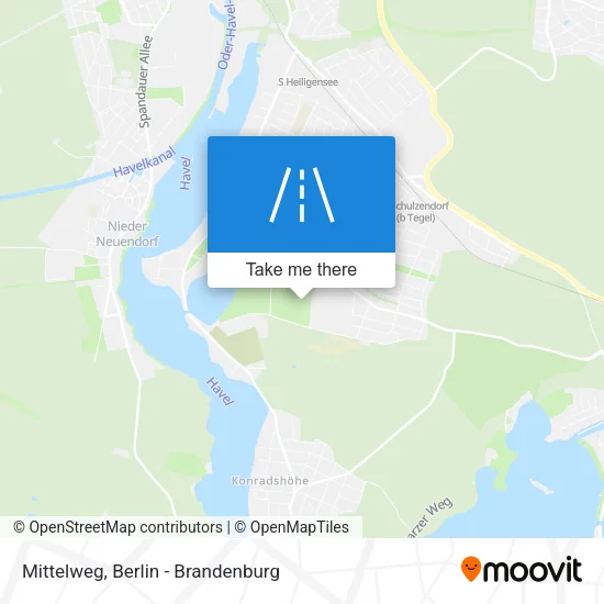 Карта Mittelweg