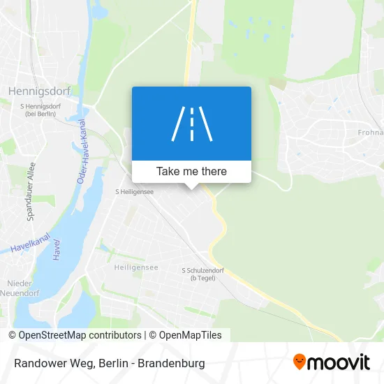 Randower Weg map