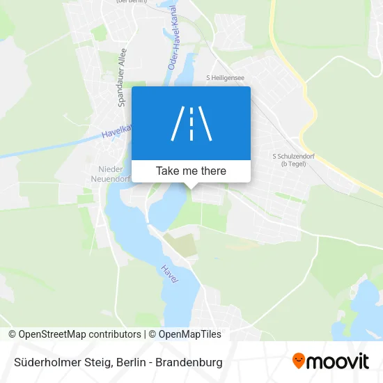 Карта Süderholmer Steig