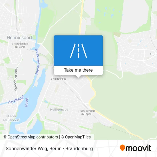 Карта Sonnenwalder Weg