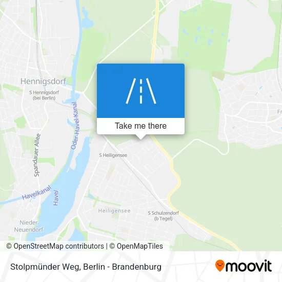 Карта Stolpmünder Weg