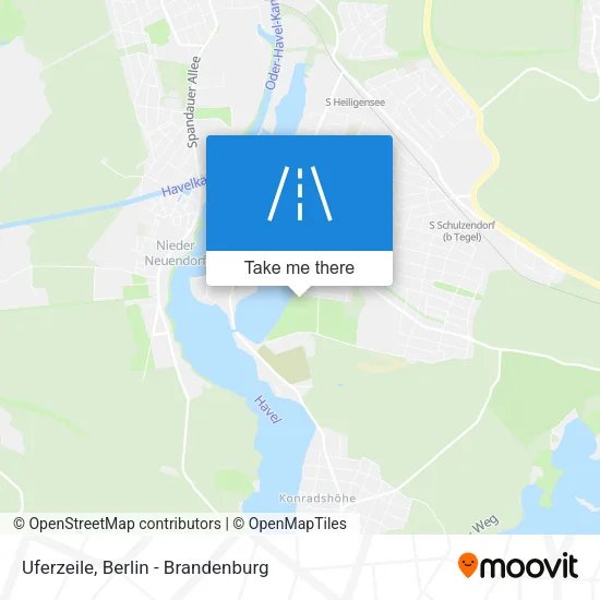 Карта Uferzeile
