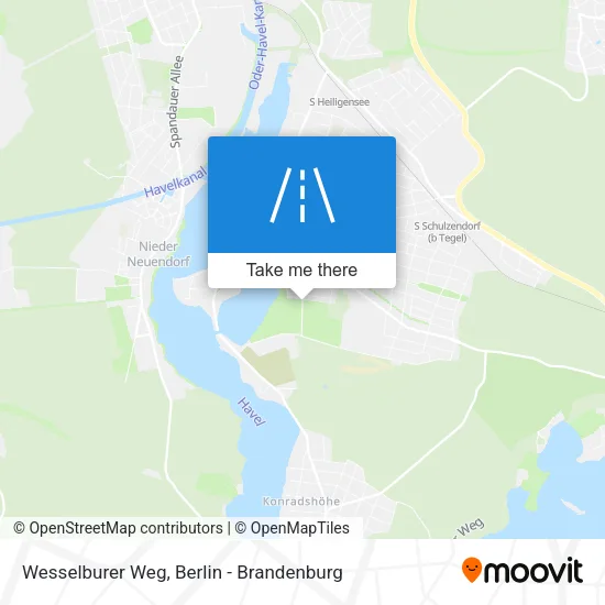 Карта Wesselburer Weg