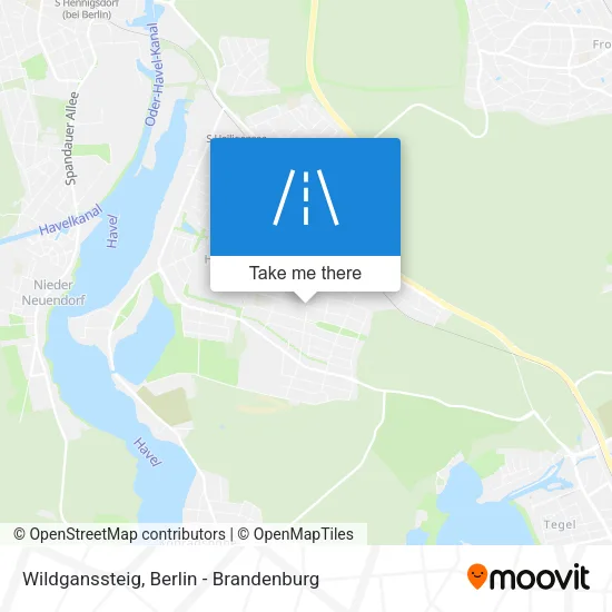Карта Wildganssteig