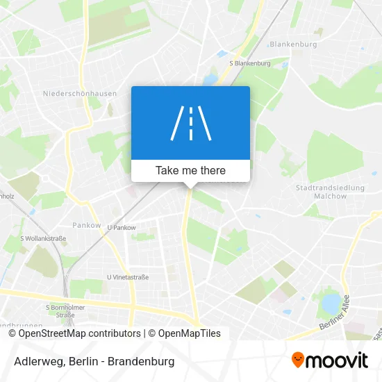 Карта Adlerweg