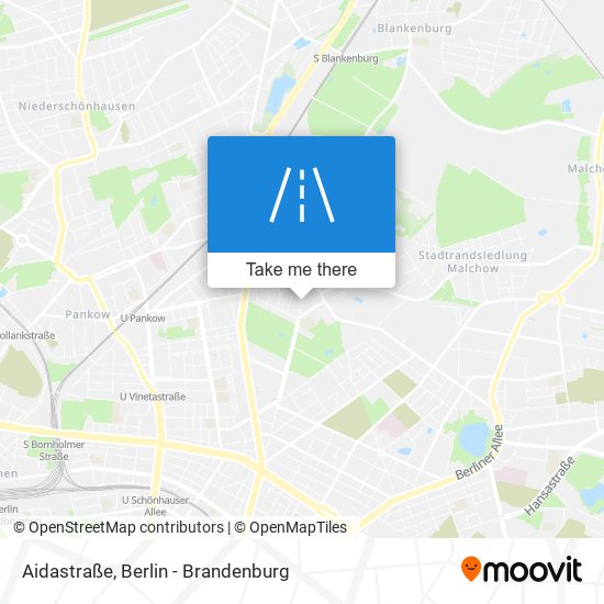 Aidastraße map