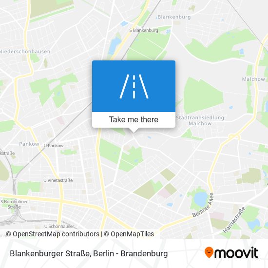 Blankenburger Straße map