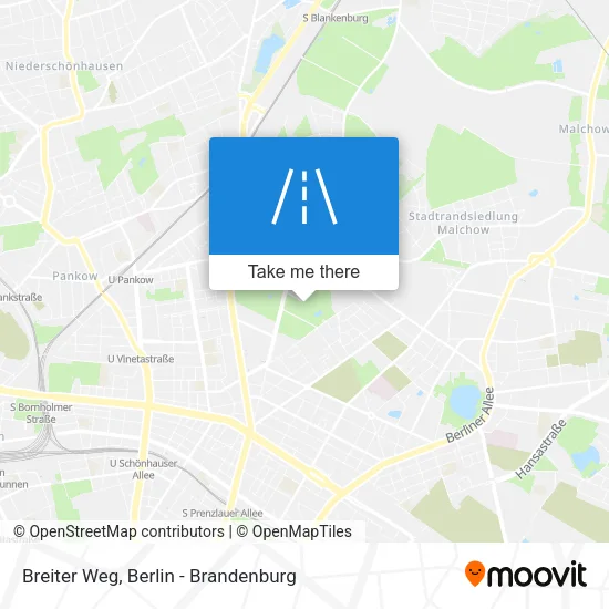 Карта Breiter Weg