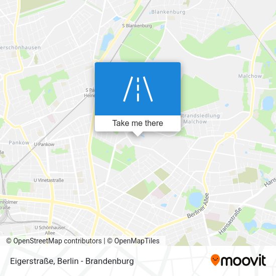 Eigerstraße map