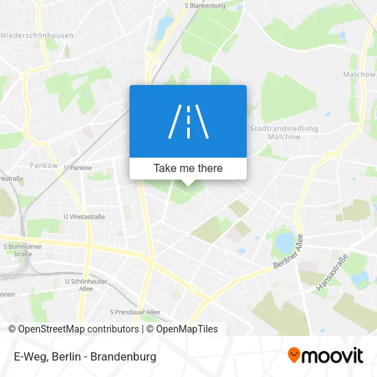 Карта E-Weg