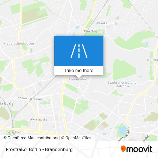 Frostraße map