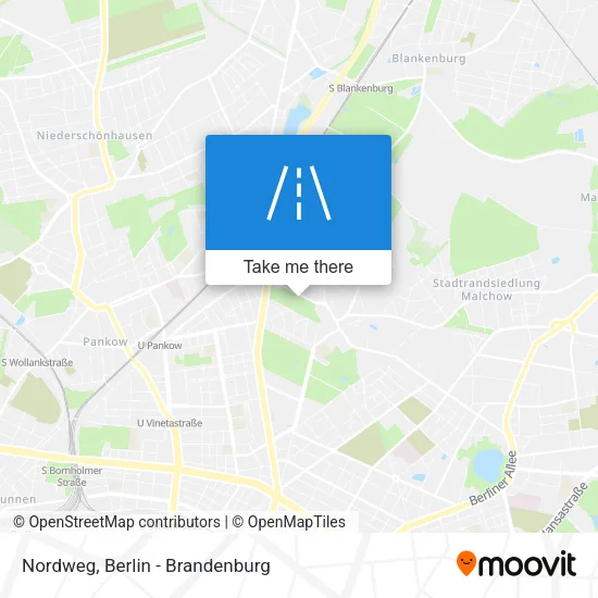 Карта Nordweg