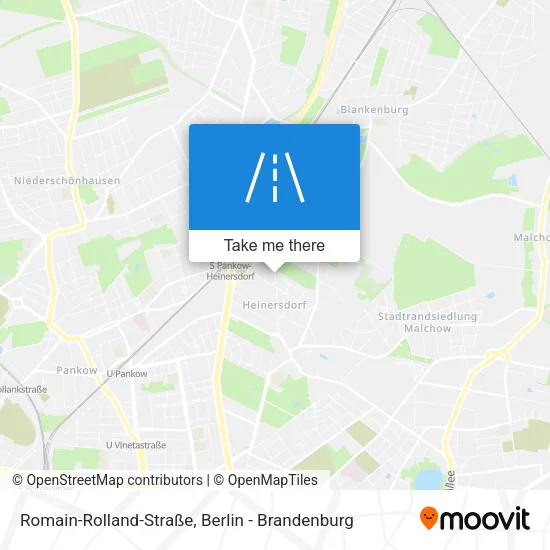 Карта Romain-Rolland-Straße
