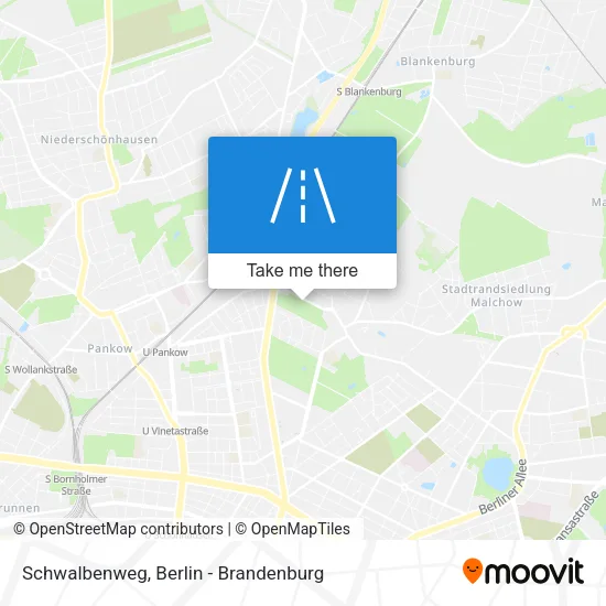Карта Schwalbenweg
