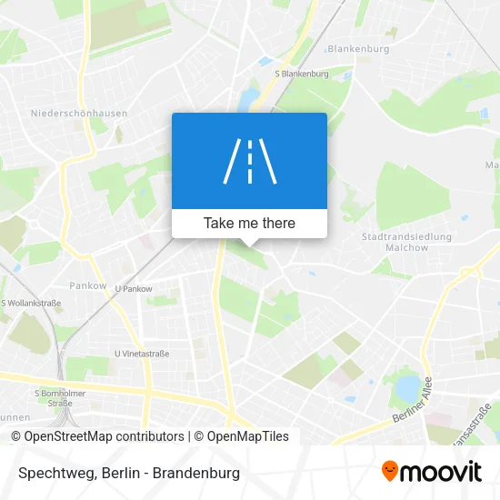 Карта Spechtweg