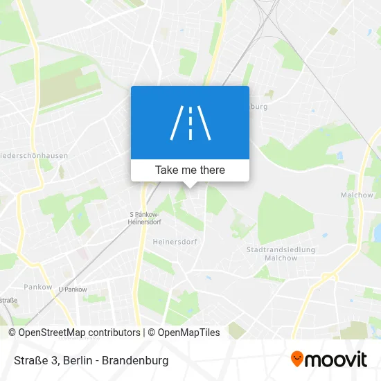 Straße 3 map