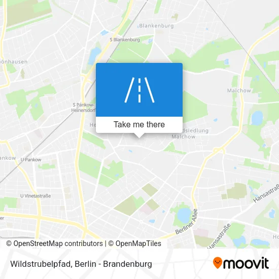 Карта Wildstrubelpfad